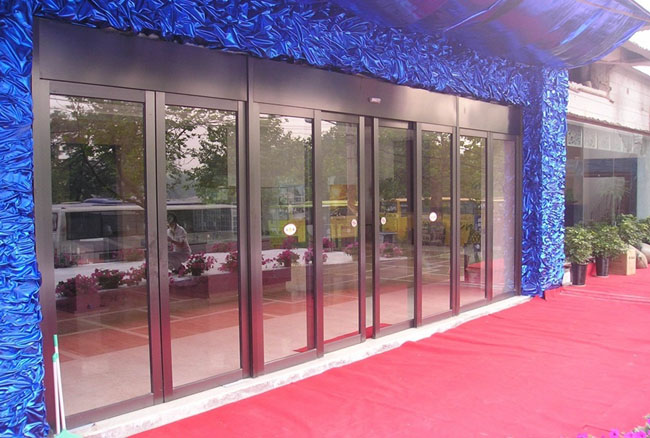 瑞柏售楼部--松下自动门案例